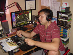Chris at the mic. Chris at the mic.