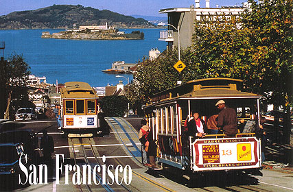 Old San Francisco Postcard